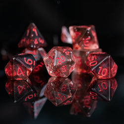 Pre-Order || Vampira Acrylic Dice Set