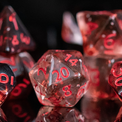 Pre-Order || Vampira Acrylic Dice Set