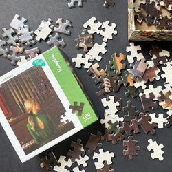 Vampire by Janet Hill 100 Piece Mini Jigsaw Puzzle NYPC