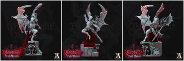 3D Printed Archvillain Games Bloodright Red Reign - Vampire Elders 28mm 32mm D&D (Online Only)