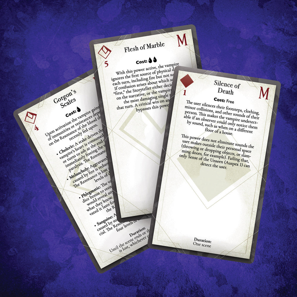 Vampire: The Masquerade - 5th Edition Discipline Deck (ONLINE ORDER ONLY)