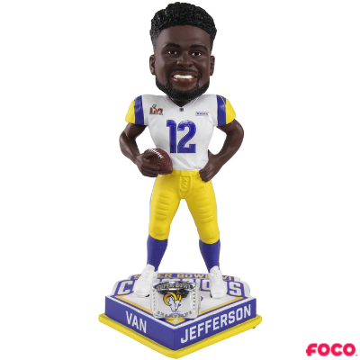 Los Angeles Rams Super Bowl LVI 56 Champions Bobbleheads (ONLINE ORDER ONLY)