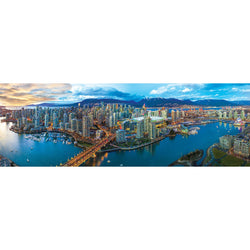 Vancouver, British Columbia 1000 Piece Panoramic Jigsaw Puzzle Eurographics (ONLINE ORDER ONLY)