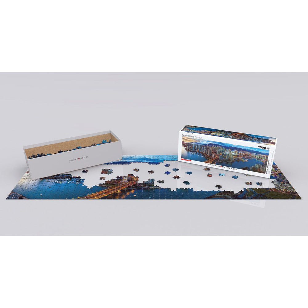 Vancouver, British Columbia 1000 Piece Panoramic Jigsaw Puzzle Eurographics (ONLINE ORDER ONLY)