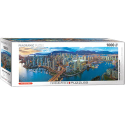 Vancouver, British Columbia 1000 Piece Panoramic Jigsaw Puzzle Eurographics (ONLINE ORDER ONLY)