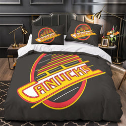 Vancouver Canucks Bedding Set Quilt Duvet Cover Without Filler (Online Order Only)