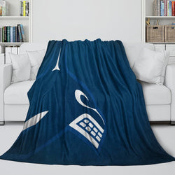 Vancouver Canucks Blanket Flannel Throw Kids Room Decoration (Online Order Only)