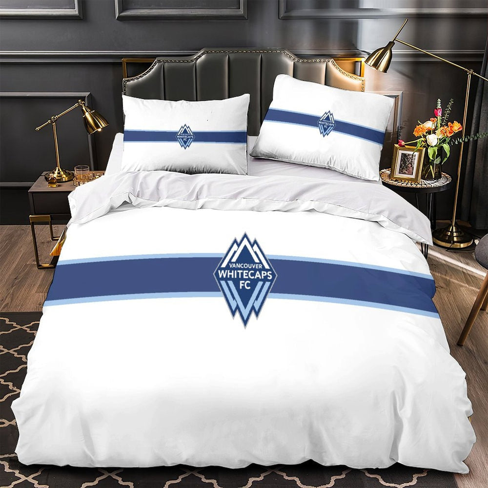 Vancouver Whitecaps FC Bedding Set Duvet Cover Without Filler (Online Order Only)