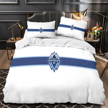 Vancouver Whitecaps FC Bedding Set Duvet Cover Without Filler (Online Order Only)