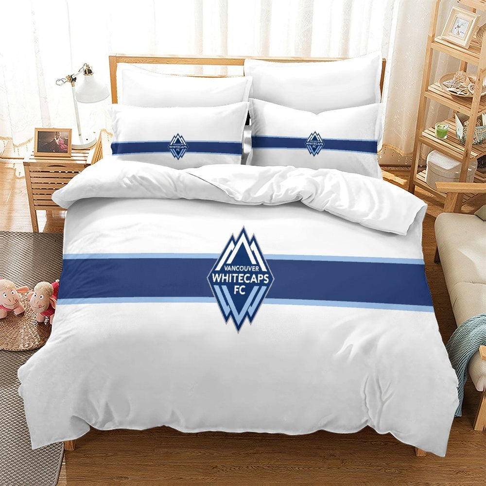 Vancouver Whitecaps FC Bedding Set Duvet Cover Without Filler (Online Order Only)