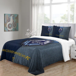 Vancouver Whitecaps FC Bedding Set Duvet Cover Without Filler (Online Order Only)