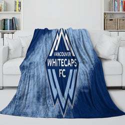 Vancouver Whitecaps FC Blanket Flannel Fleece Throw Room Decoration (Online Order Only)