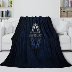 Vancouver Whitecaps FC Blanket Flannel Fleece Throw Room Decoration (Online Order Only)