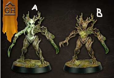 3D Printed Artisan Guild Vanguard Barkwraith Spriggan 28mm 32mm (Online Only)