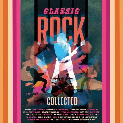Classic Rock Collected (Colored Vinyl, Gold, 180 Gram Vinyl, Limited Edition) (2 Lp's) [Vinyl] (ONLINE ORDER ONLY)