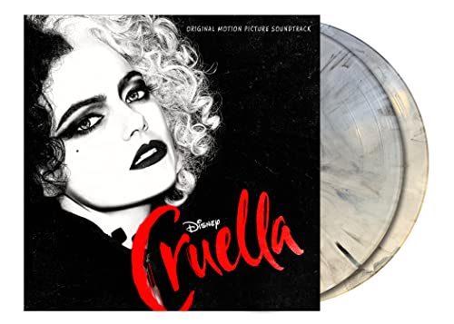 Cruella (Original Motion Picture Soundtrack) [Black & White Splatter 2 LP] [Vinyl]