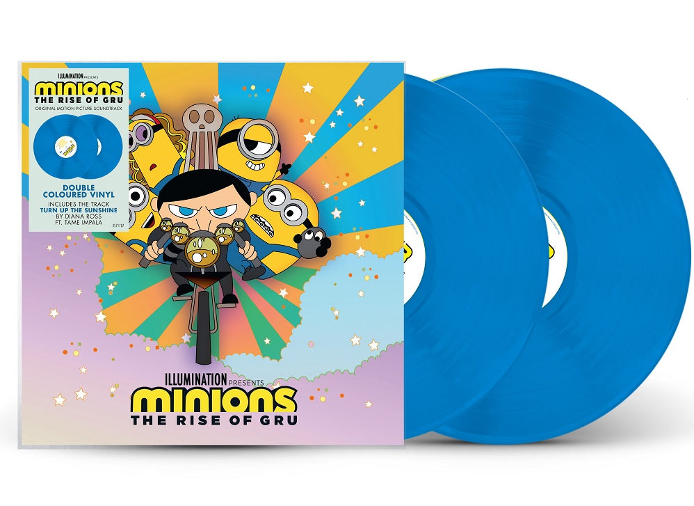 Various Artists - Minions: The Rise Of Gru (Colored Vinyl, Sky Blue, Indie Exclusive) (2 Lp's) [Vinyl] (ONLINE ORDER ONLY)