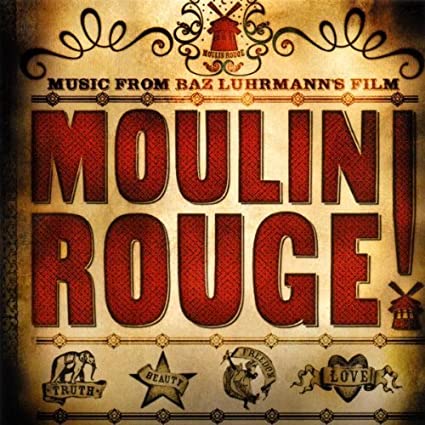 Moulin Rouge (Original Soundtrack) (Limited Edition, Red & Clear Vinyl) (2 Lp's) [Vinyl] (ONLINE ORDER ONLY)
