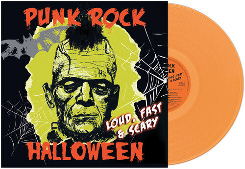 Various Artists - Punk Rock Halloween; Loud, Fast & Scary! (Limited Edition, Colored Vinyl, Orange) [Vinyl] (ONLINE ORDER ONLY)