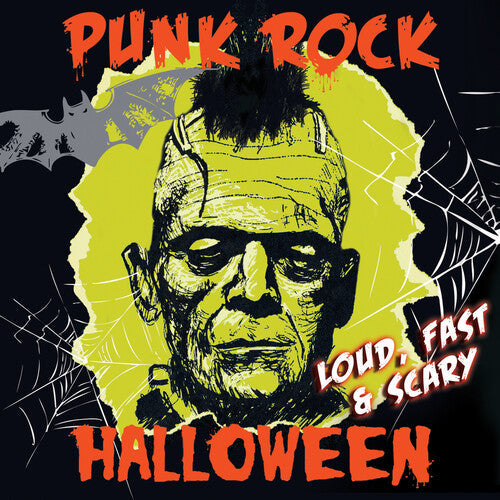 Various Artists - Punk Rock Halloween; Loud, Fast & Scary! (Limited Edition, Colored Vinyl, Orange) [Vinyl] (ONLINE ORDER ONLY)