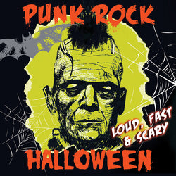 Various Artists - Punk Rock Halloween; Loud, Fast & Scary! (Limited Edition, Colored Vinyl, Orange) [Vinyl] (ONLINE ORDER ONLY)
