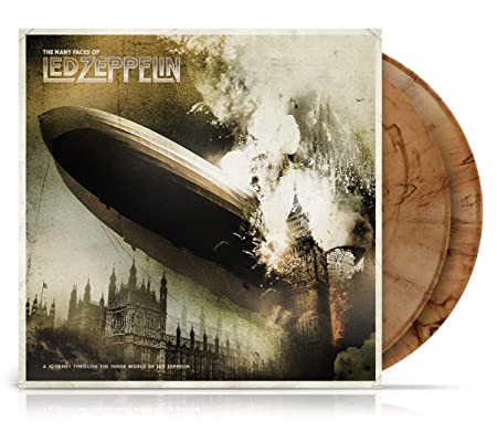 The Many Faces Of Led Zeppelin (Limited Edition, Transparent Brown Marbled Vinyl) [Import] (2 LPs) [Vinyl]