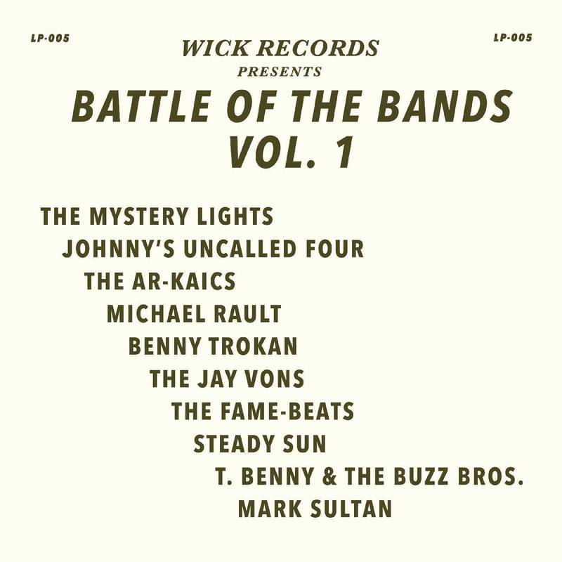 Various Artists - Wick Records Presents Battle of the Bands Vol. 1 (BLACK SWIRL VINYL) | RSD DROP [Vinyl] (ONLINE ORDER ONLY)