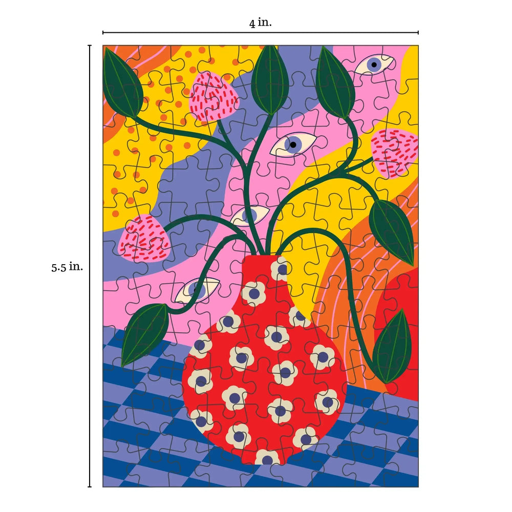 Vase 99 Piece Mini Jigsaw Puzzle Puzzledly (ONLINE ORDER ONLY)