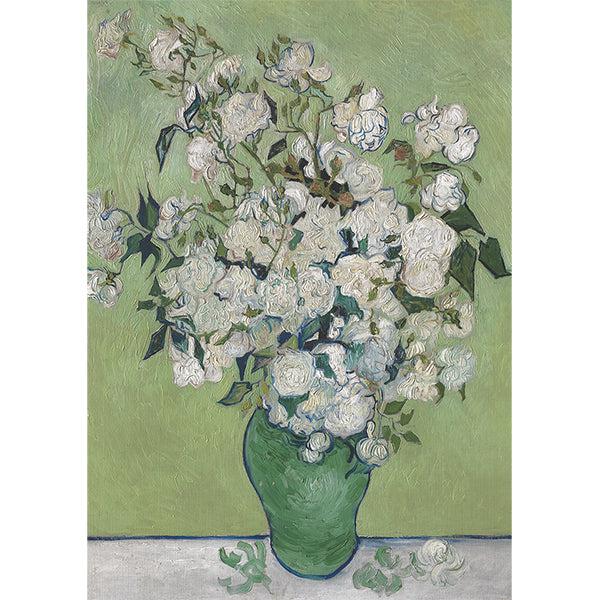 Vase with White Roses 1000 Piece Jigsaw Puzzle Piatnik (ONLINE ORDER ONLY)