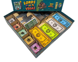 Lords of Vegas Board Game Organizer Insert (ONLINE ORDER ONLY)