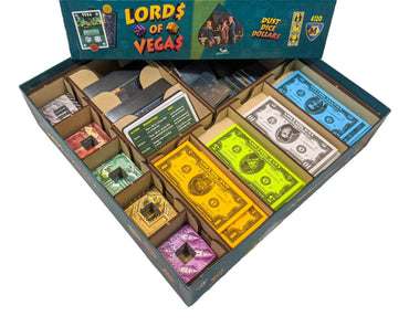 Lords of Vegas Board Game Organizer Insert (ONLINE ORDER ONLY)