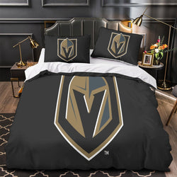 Vegas Golden Knights Bedding Set Quilt Duvet Cover Without Filler (Online Order Only)