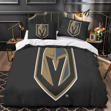 Vegas Golden Knights Bedding Set Quilt Duvet Cover Without Filler (Online Order Only)