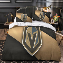 Vegas Golden Knights Bedding Set Quilt Duvet Cover Without Filler (Online Order Only)