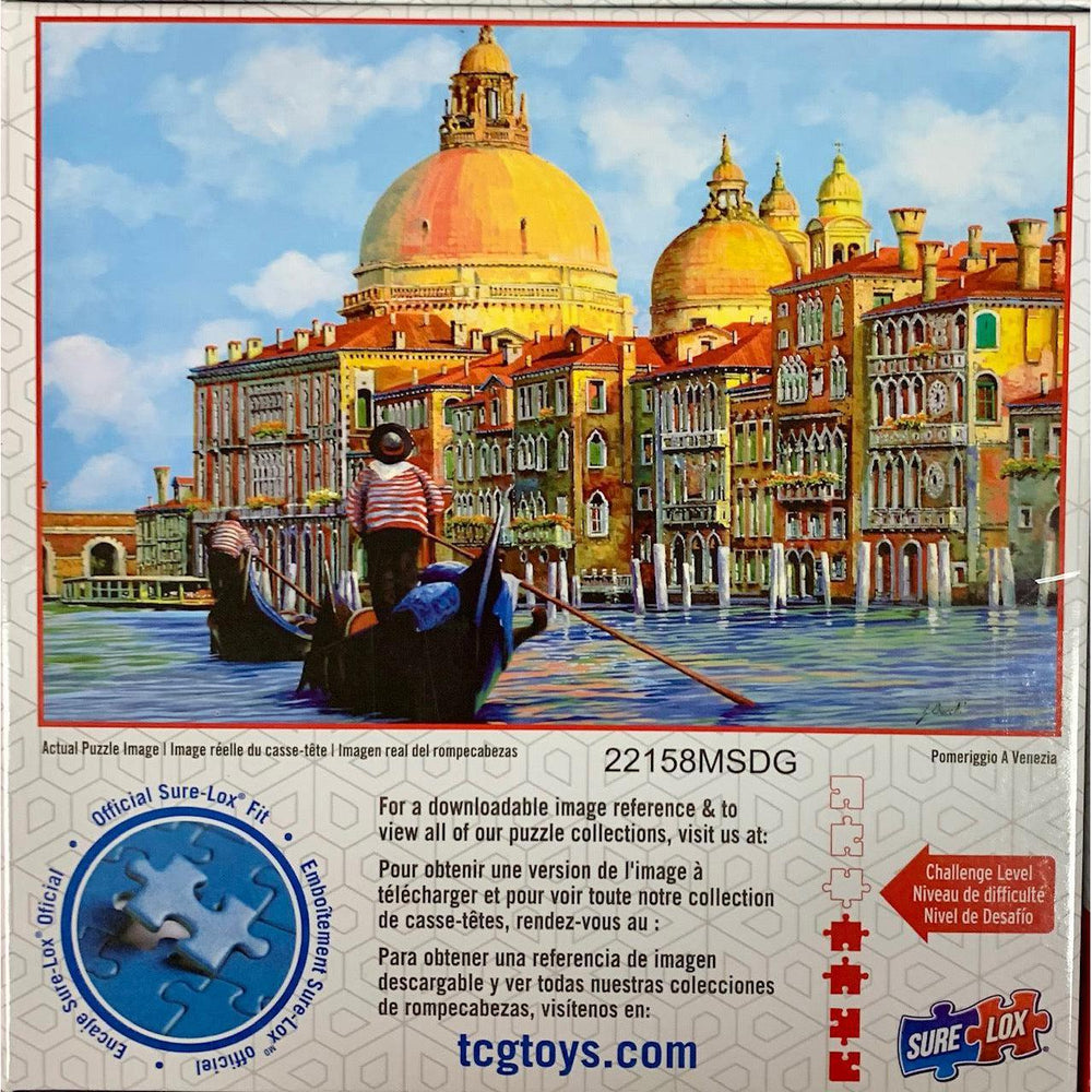 Venice Canal Puzzler's Choice 500 Piece Jigsaw Puzzle Sure Lox (ONLINE ORDER ONLY)