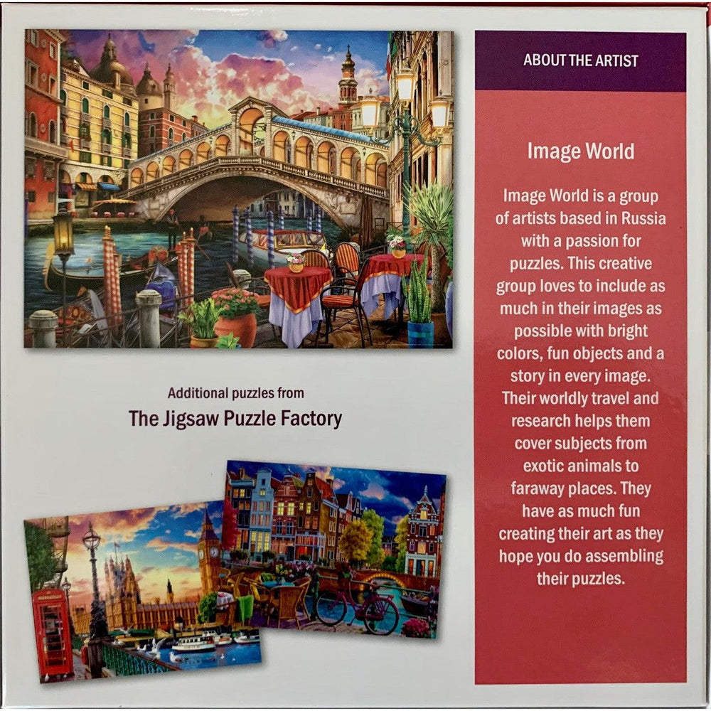 Venice Italy 1000 Piece Jigsaw Puzzle Leap Year (ONLINE ORDER ONLY)