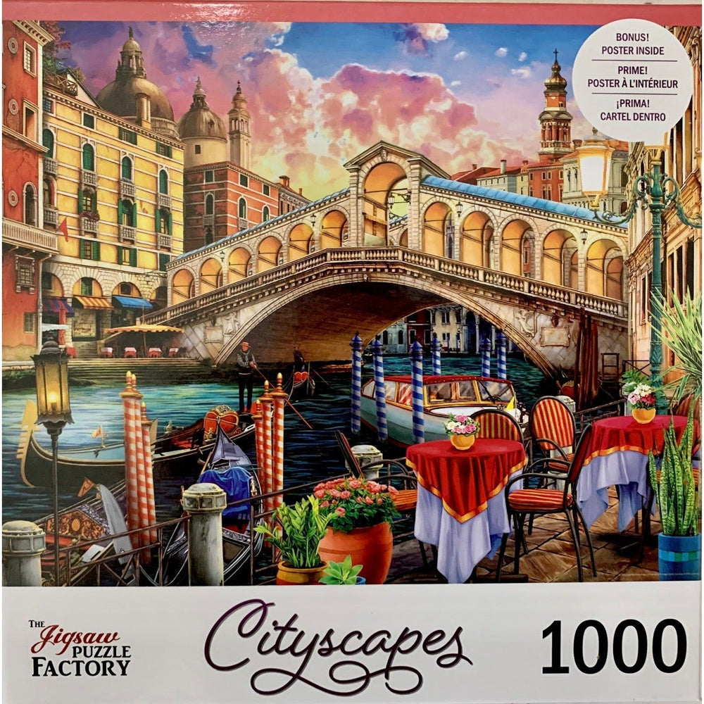 Venice Italy 1000 Piece Jigsaw Puzzle Leap Year (ONLINE ORDER ONLY)