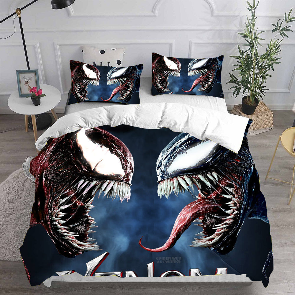Venom 2 Let There Be Carnage Cosplay Bedding Set Quilt Cover (Online Order Only)
