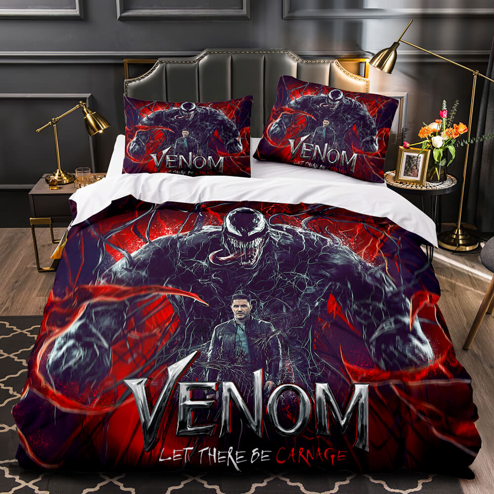Venom Let There Be Carnage Bedding Set Duvet Covers Bed Sets (Online Order Only)