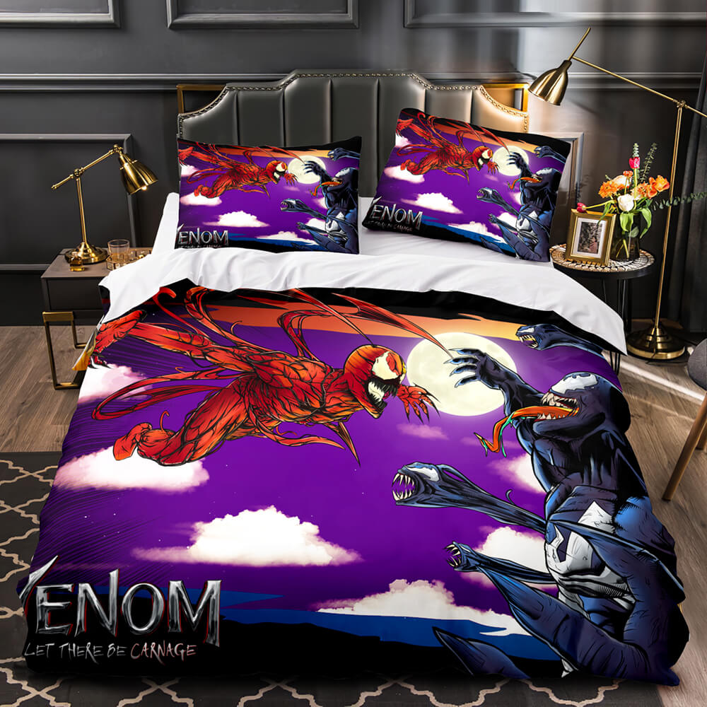 Venom Let There Be Carnage Bedding Set Duvet Covers Bed Sets (Online Order Only)