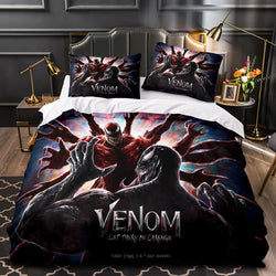 Venom Let There Be Carnage Bedding Set Duvet Covers Bed Sets (Online Order Only)