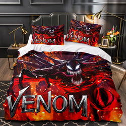Venom Let There Be Carnage Bedding Set Quilt Duvet Covers Bed Sets (Online Order Only)