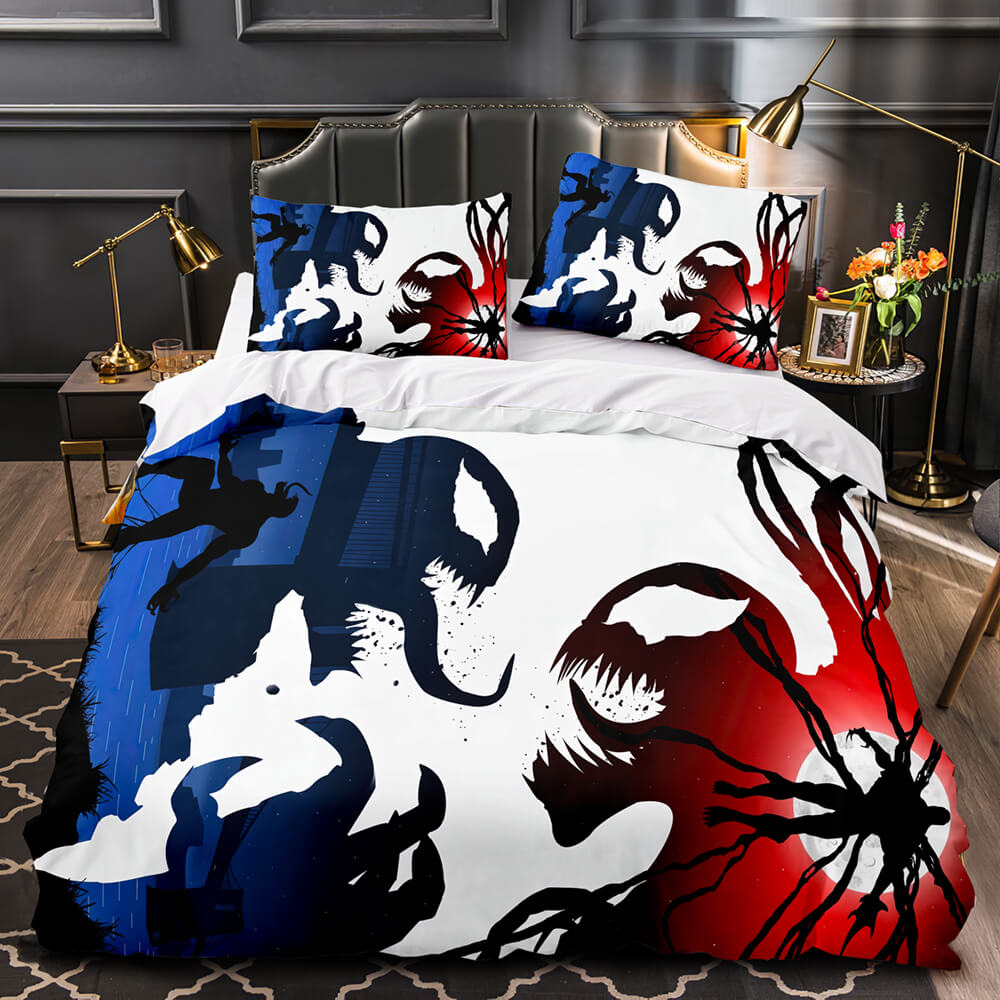 Venom Let There Be Carnage Bedding Set Quilt Duvet Covers Bed Sets (Online Order Only)