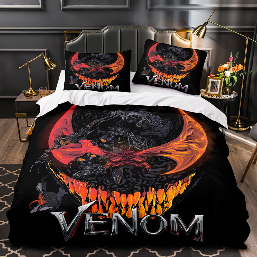 Venom Let There Be Carnage Bedding Set Quilt Duvet Covers Bed Sets (Online Order Only)