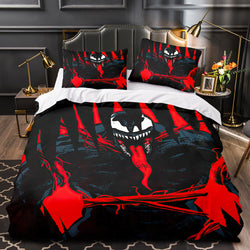 Venom Let There Be Carnage Cosplay Bedding Set Duvet Covers Bed Sets (Online Order Only)