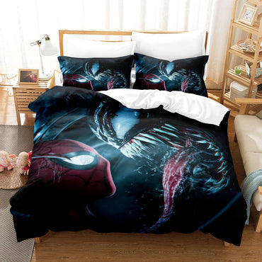 Venom Spider-Man Bedding Sets Quilt Covers Without Filler (Online Order Only)