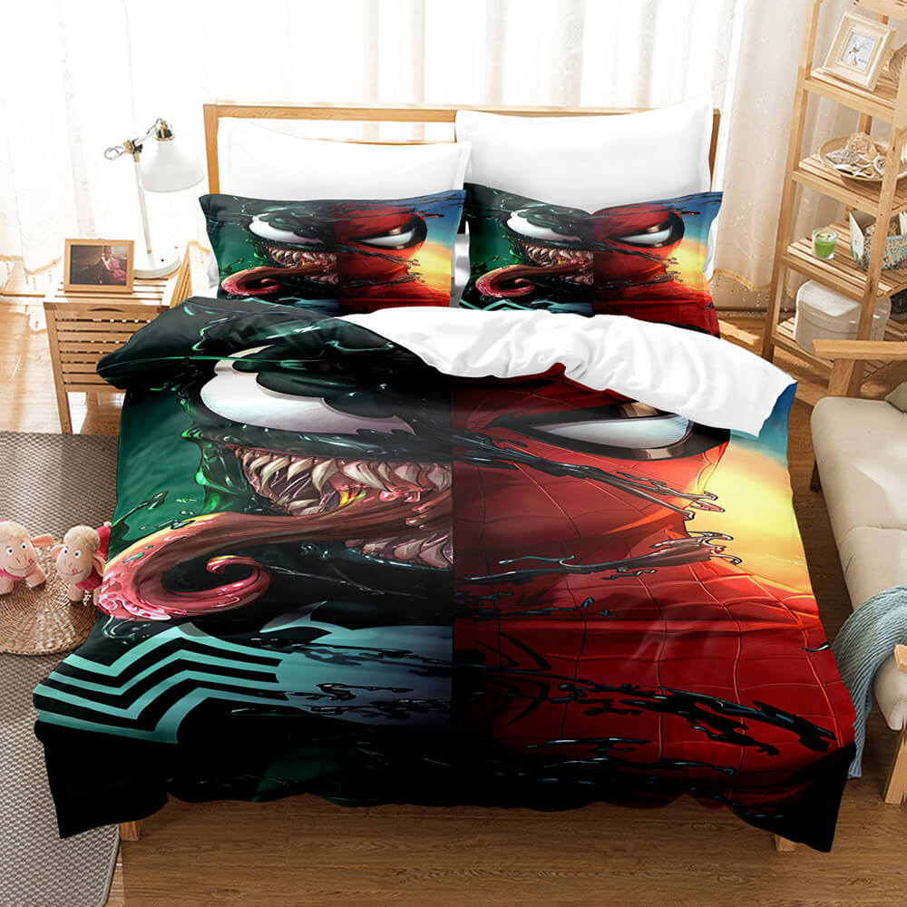 Venom Spider-Man Bedding Sets Quilt Covers Without Filler (Online Order Only)