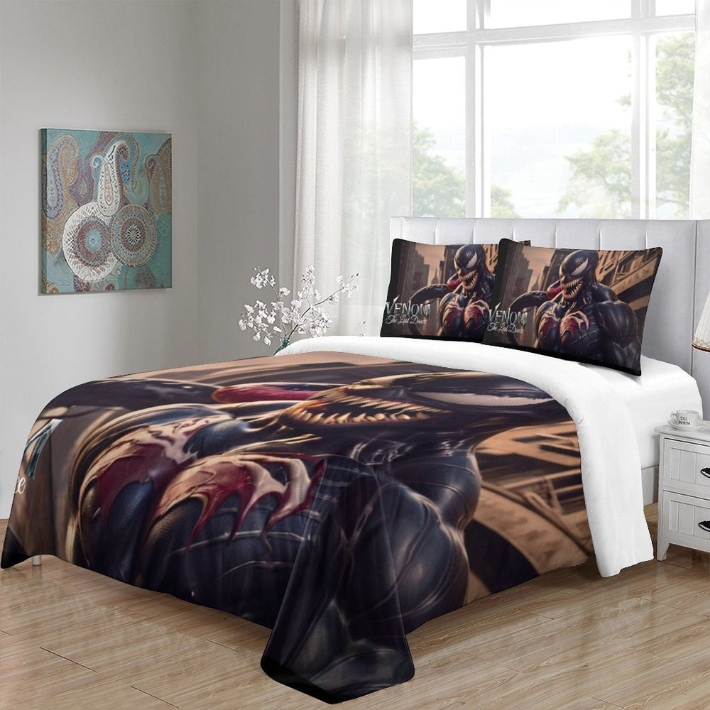 Venom The Last Dance Bedding Set Pattern Quilt Cover Without Filler (Online Order Only)