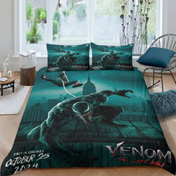 Venom The Last Dance Bedding Set Pattern Quilt Cover Without Filler (Online Order Only)
