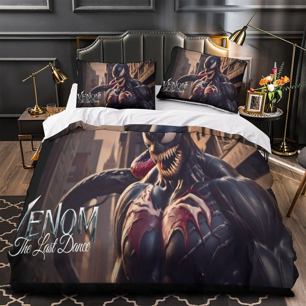 Venom The Last Dance Bedding Set Pattern Quilt Cover Without Filler (Online Order Only)